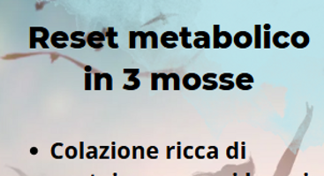 reset metabolico
