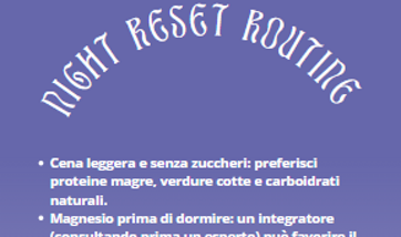 routine serale