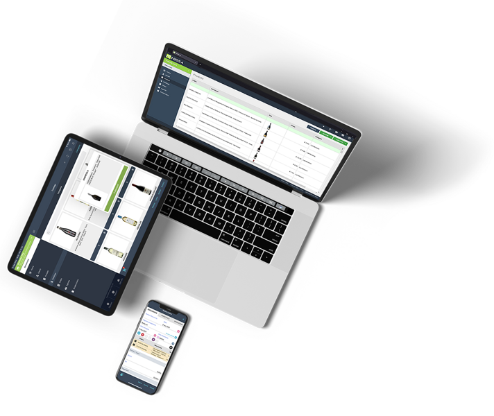 PROFESSIONAL SOLUTION FOR SALLING, CLIENTS VISITINGS AND ORDER DELIVERY