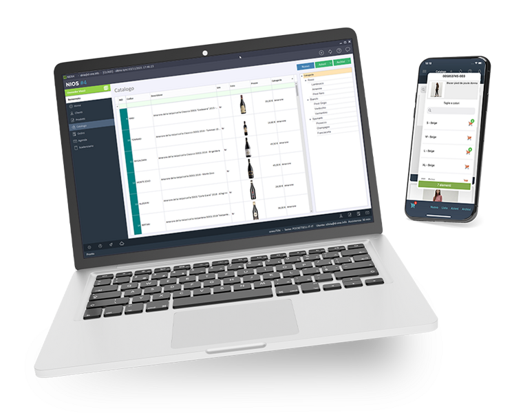 SCROLL, SHOW YOUR CLIENTS, TAKE ORDERS QUICKLY