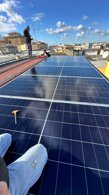 impianto fotovoltaico frangisole Neviano provincia Lecce
