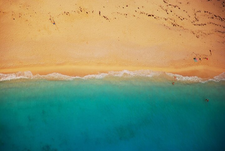 spiaggia dorata